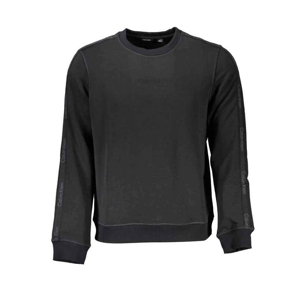Calvin Klein Black Polyester Men Sweater