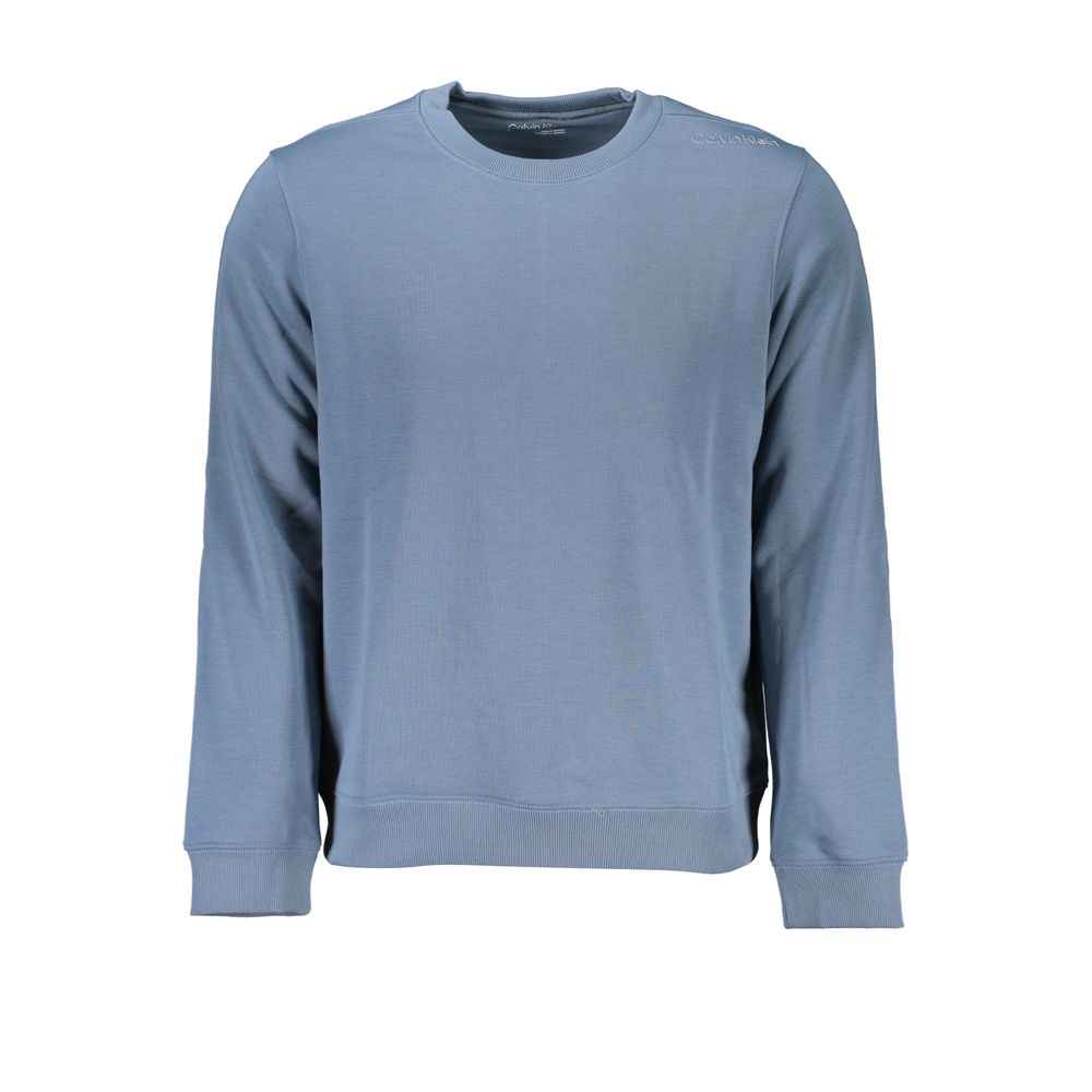 Calvin Klein Blue Polyester Men Sweater