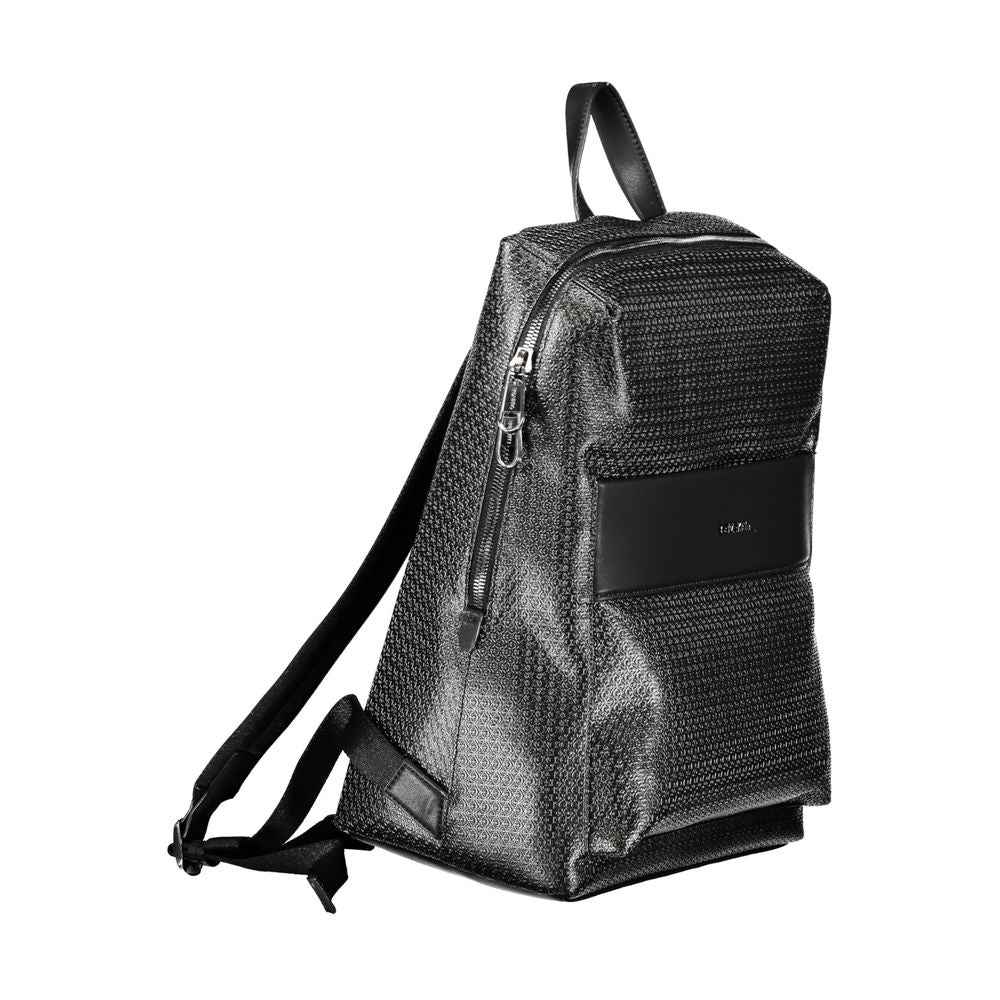 Calvin Klein Black Polyester Backpack