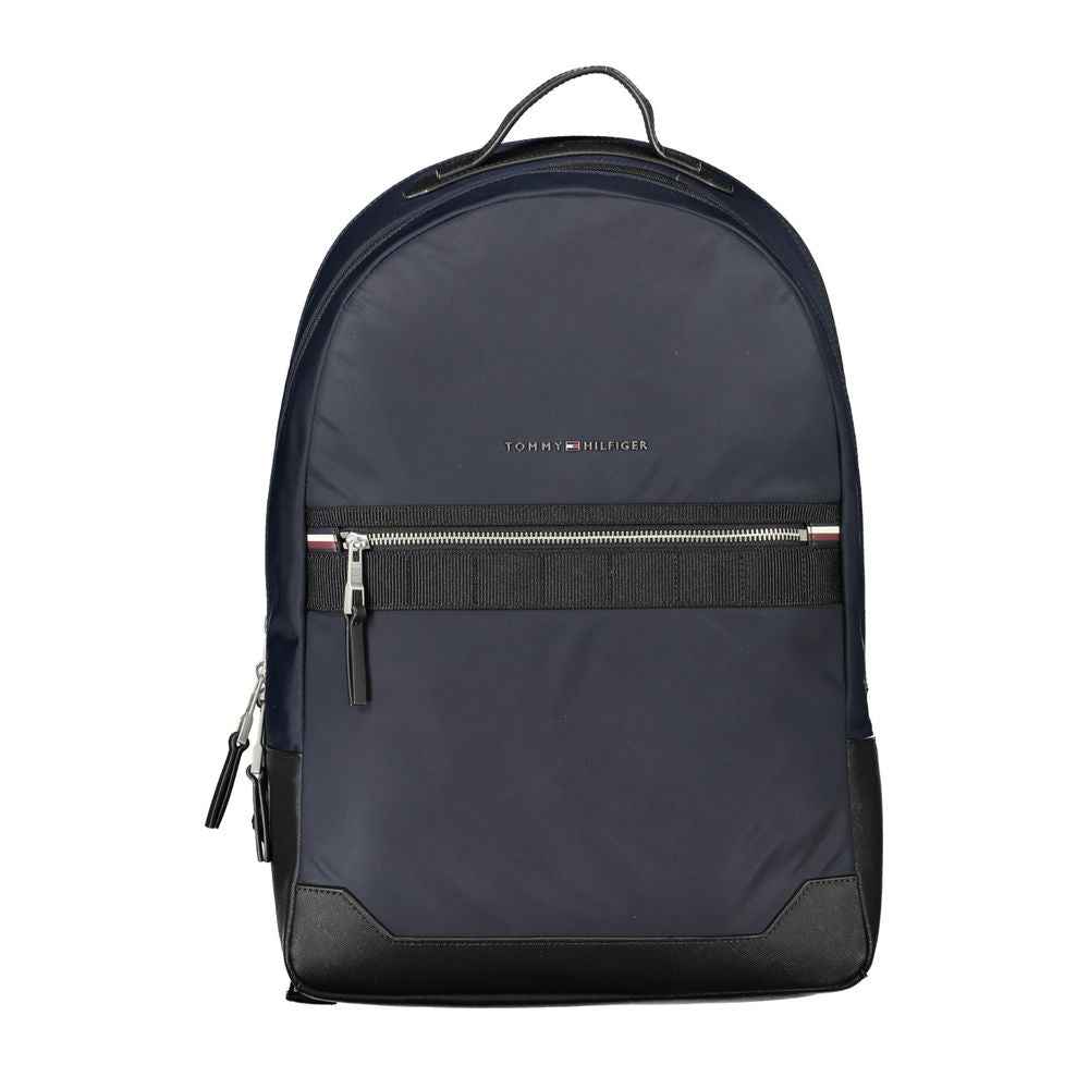 Tommy Hilfiger Blue Polyester Backpack
