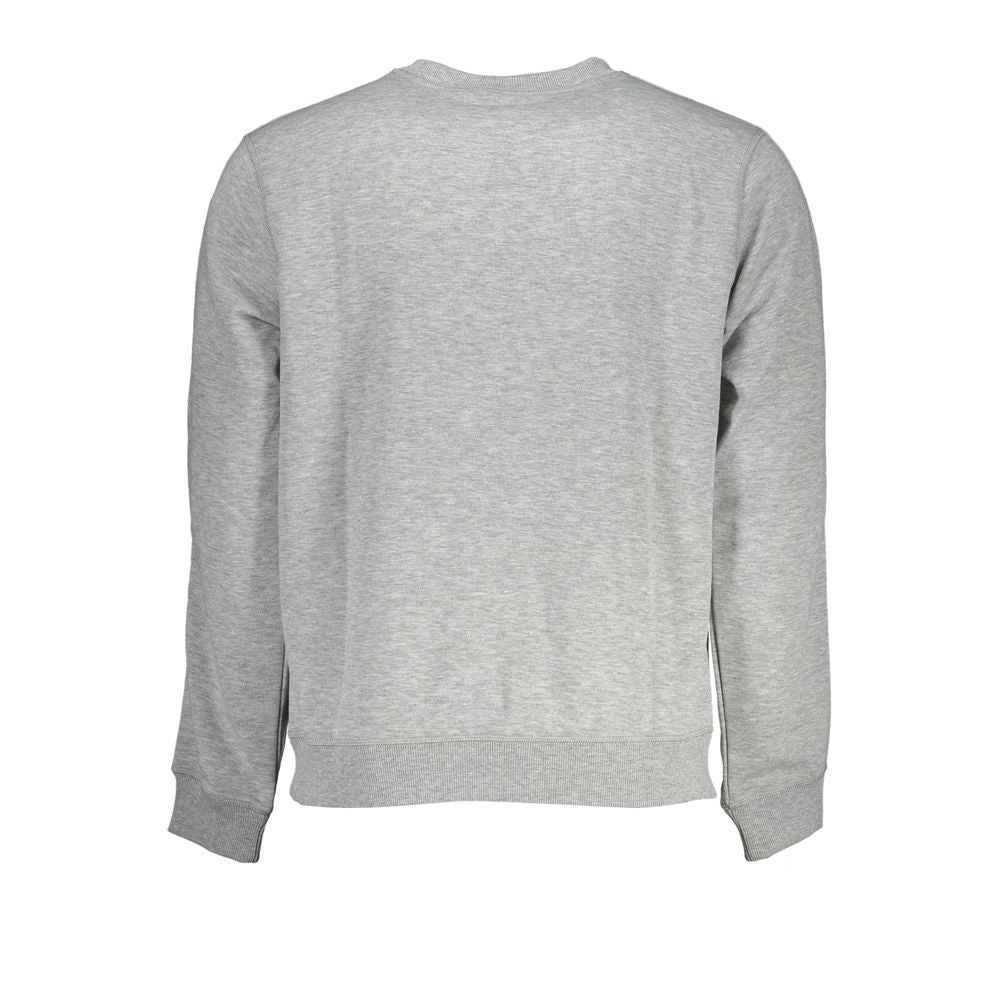 Calvin Klein Gray Polyester Men Sweater