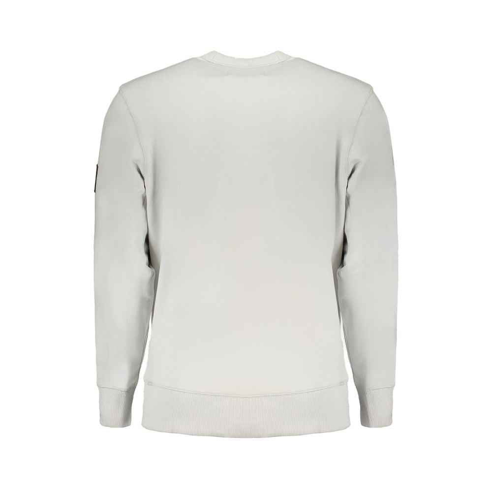Calvin Klein Gray Cotton Men Sweater