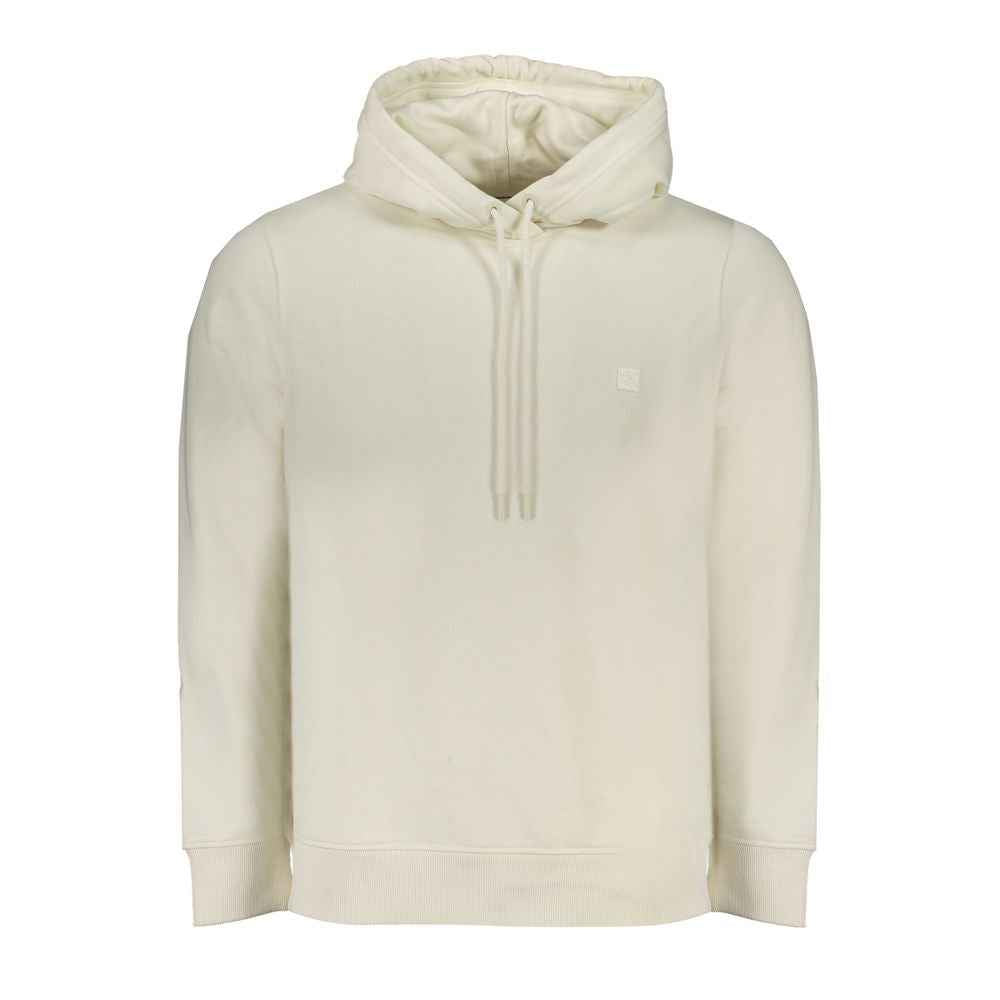 Calvin Klein White Cotton Men Sweater