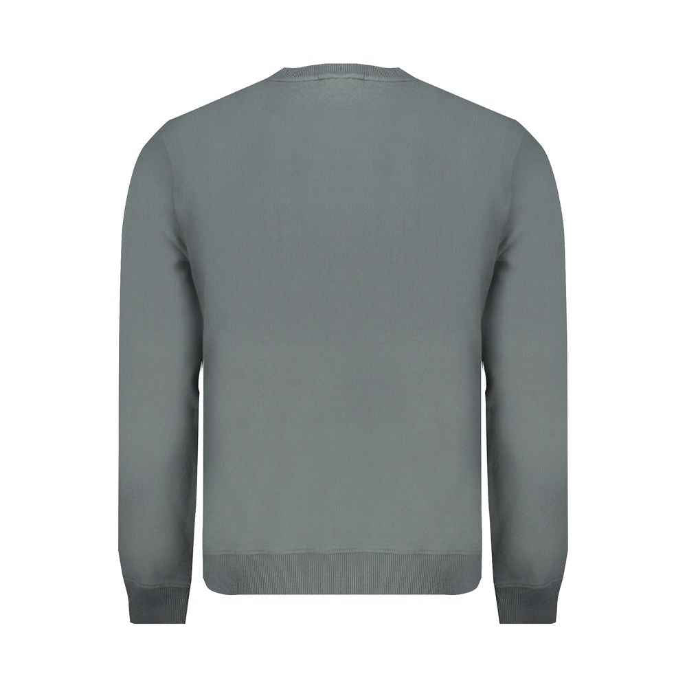 Napapijri Green Cotton Men Sweater
