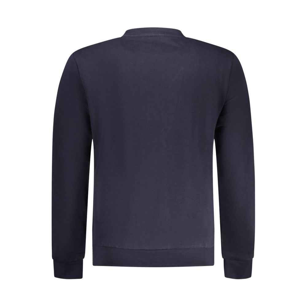 Napapijri Blue Cotton Men Sweater