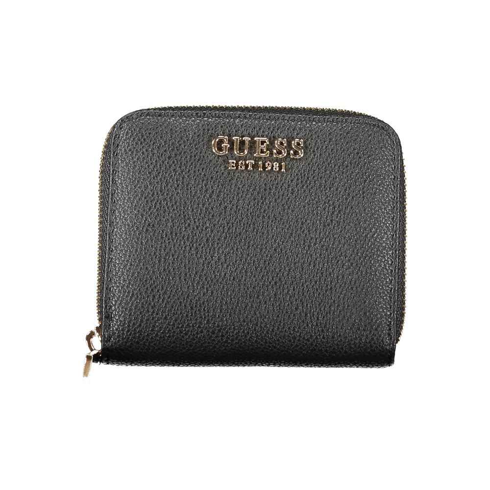 Guess Jeans Black Polyethylene Wallet
