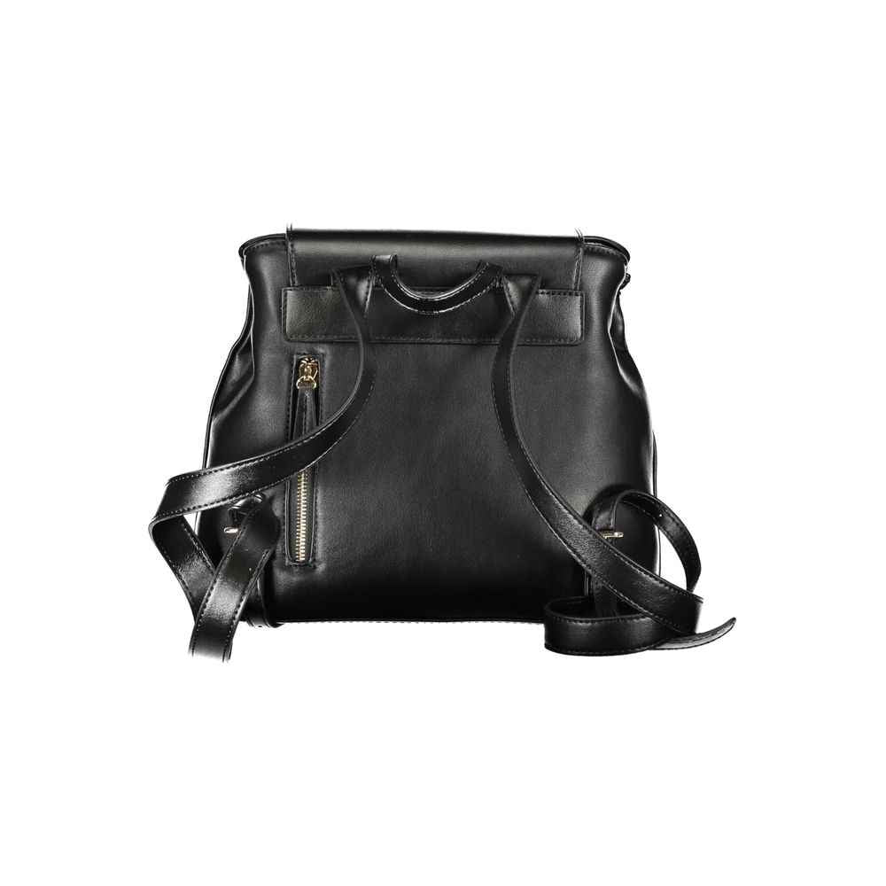 Mario Valentino Black Polyethylene Backpack