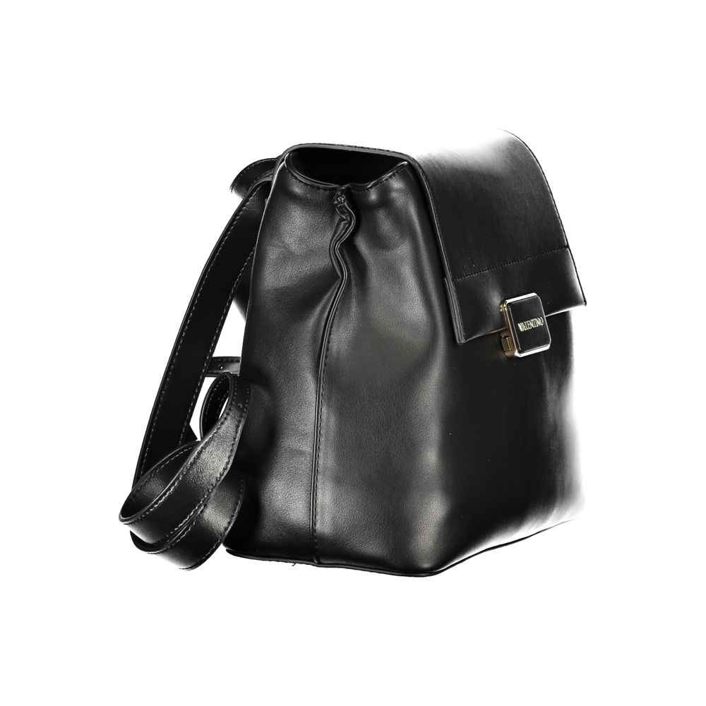 Mario Valentino Black Polyethylene Backpack