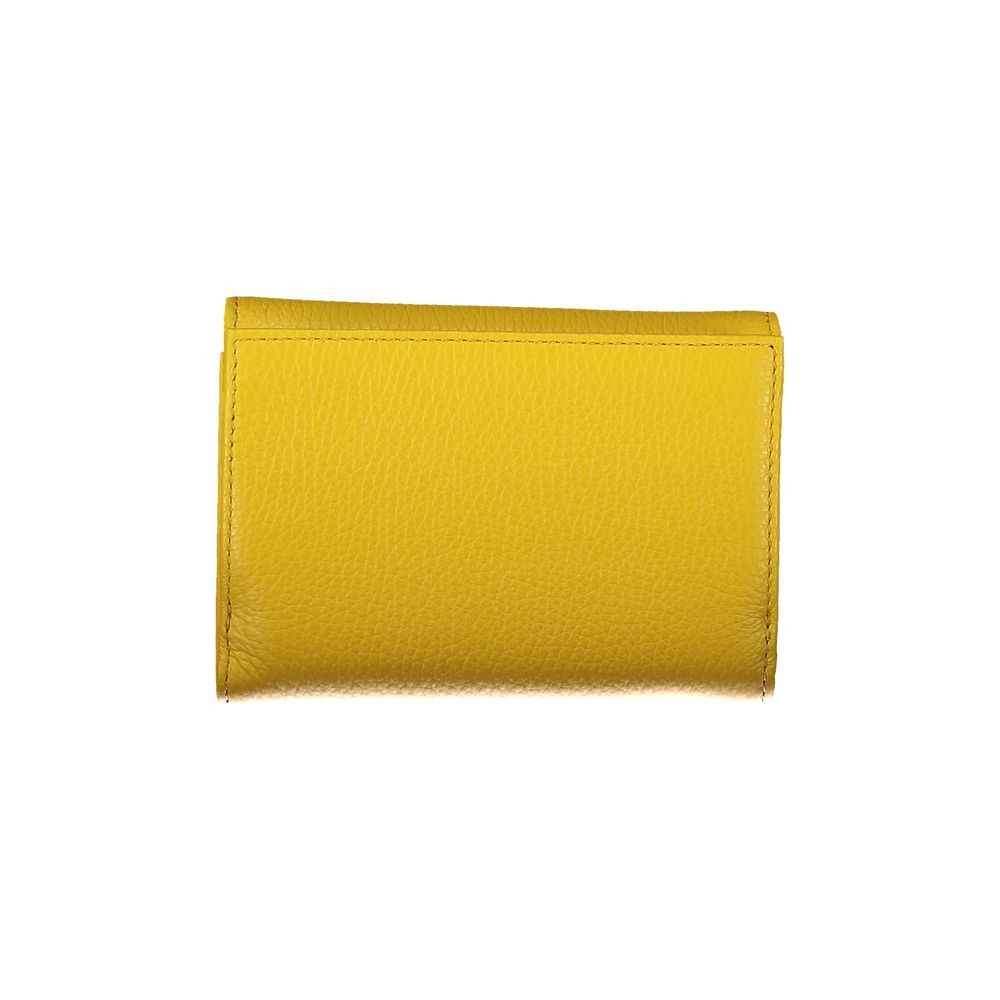 Coccinelle Yellow Leather Wallet