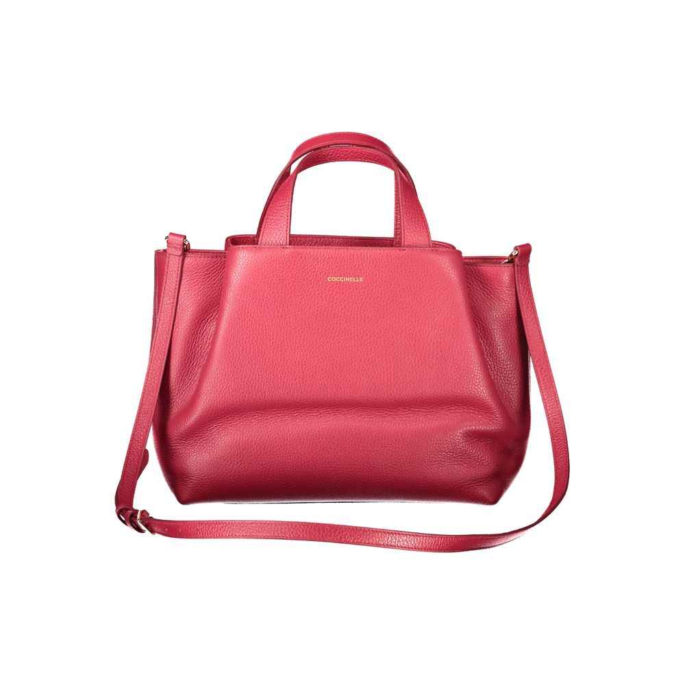 Coccinelle Red Leather Handbag