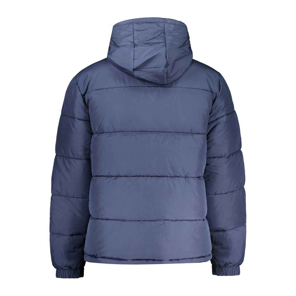 Fila Blue Polyester Men Jacket