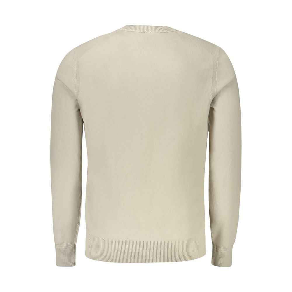Hugo Boss Beige Cotton Sweater