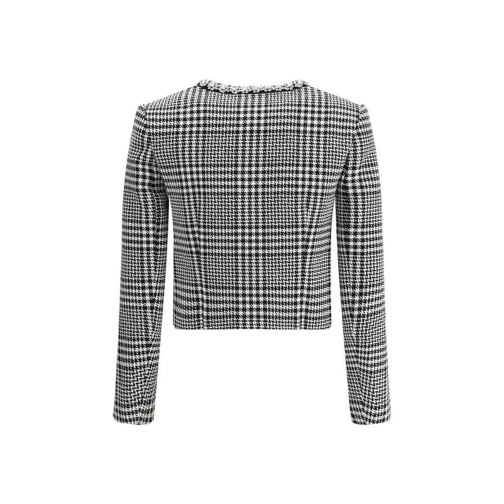 Self-Portrait Check Blazer