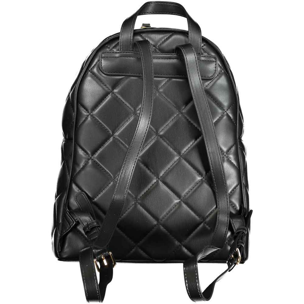 Mario Valentino Black Polyethylene Backpack