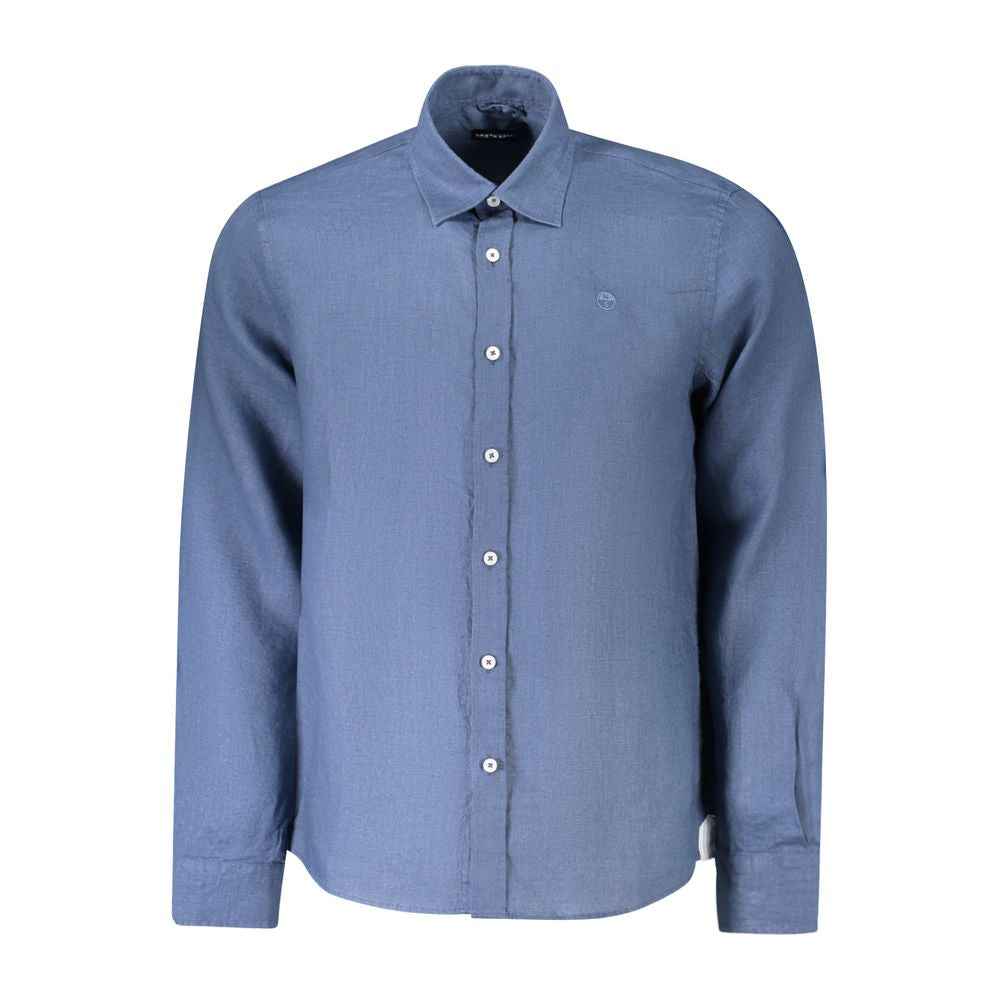 North Sails Blue Linen Shirt