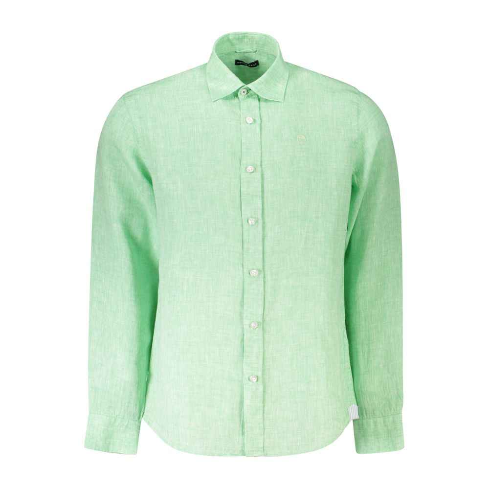 North Sails Green Linen Shirt
