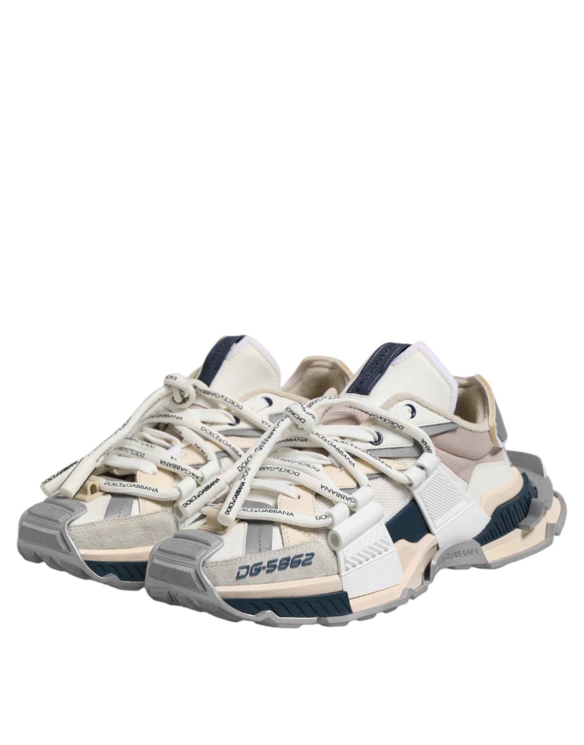 Dolce & Gabbana Multicolor Space Low Top Men Sneakers Shoes