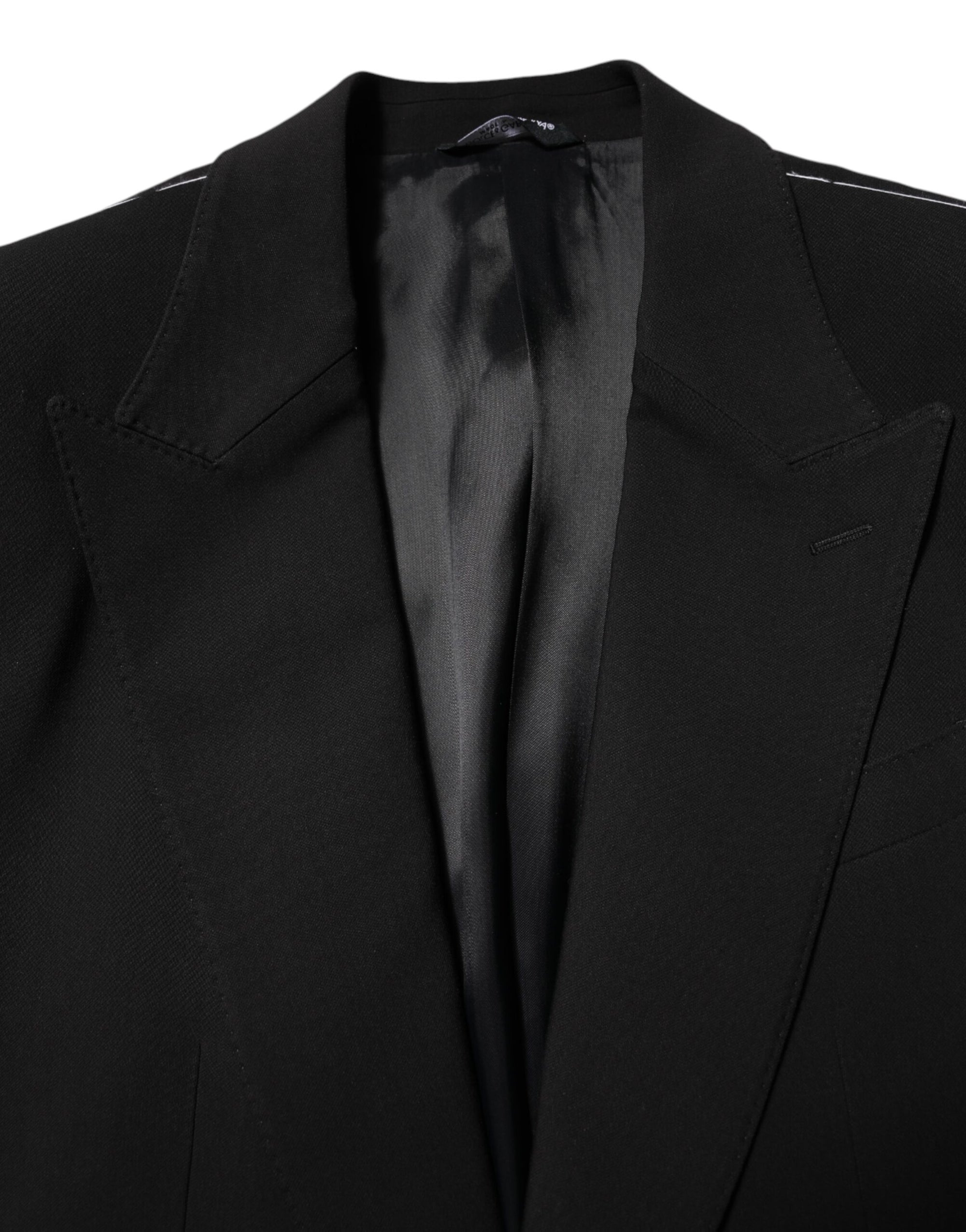Dolce & Gabbana Black MARTINI Single Breasted 2 Piece Suit