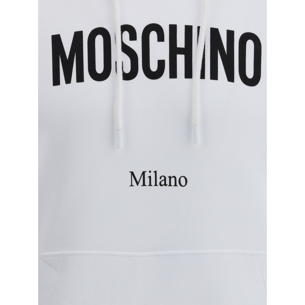 Moschino White Cotton Sweatshirt