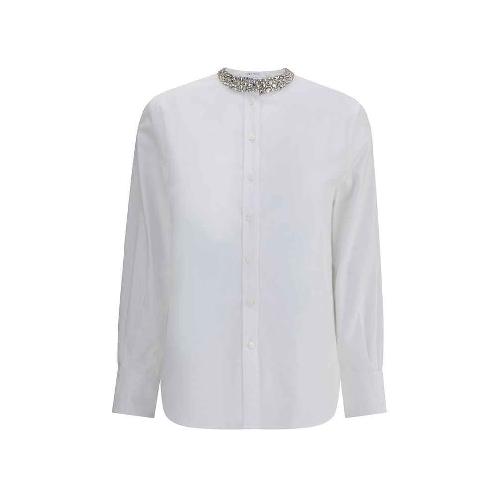 Alexander McQueen Shirt with embellished collar