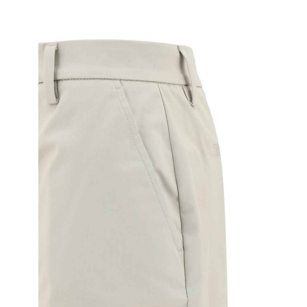 True Royal Sandy Beige Cotton Pants