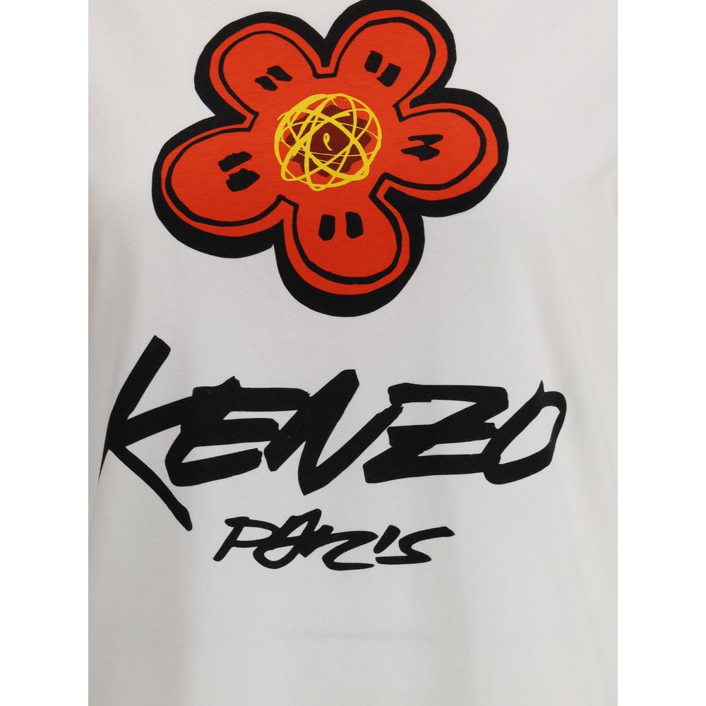 Kenzo White Cotton T-Shirt