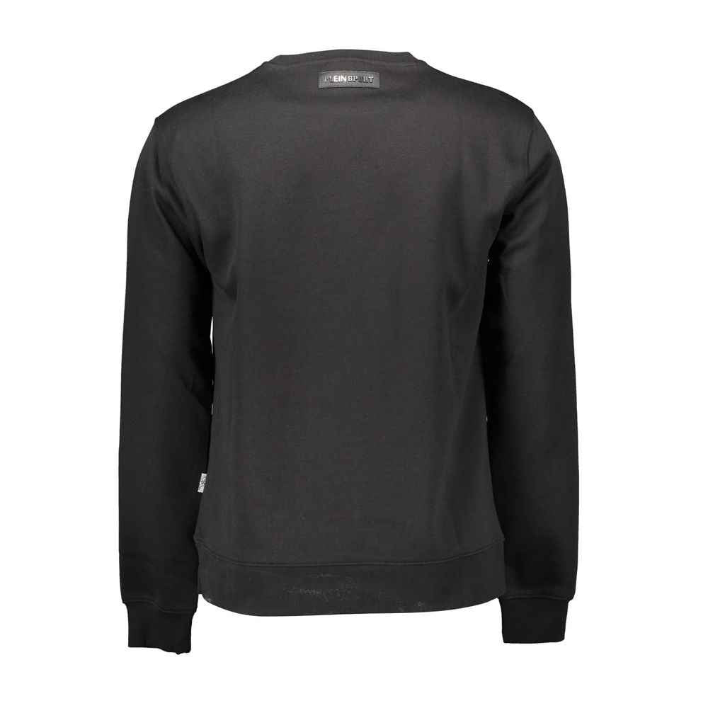 Plein Sport Black Cotton Men Sweater