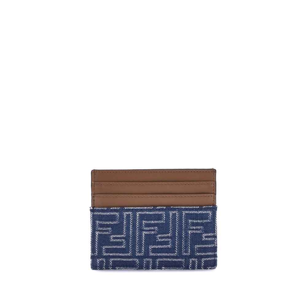 Fendi Denim Card Holder