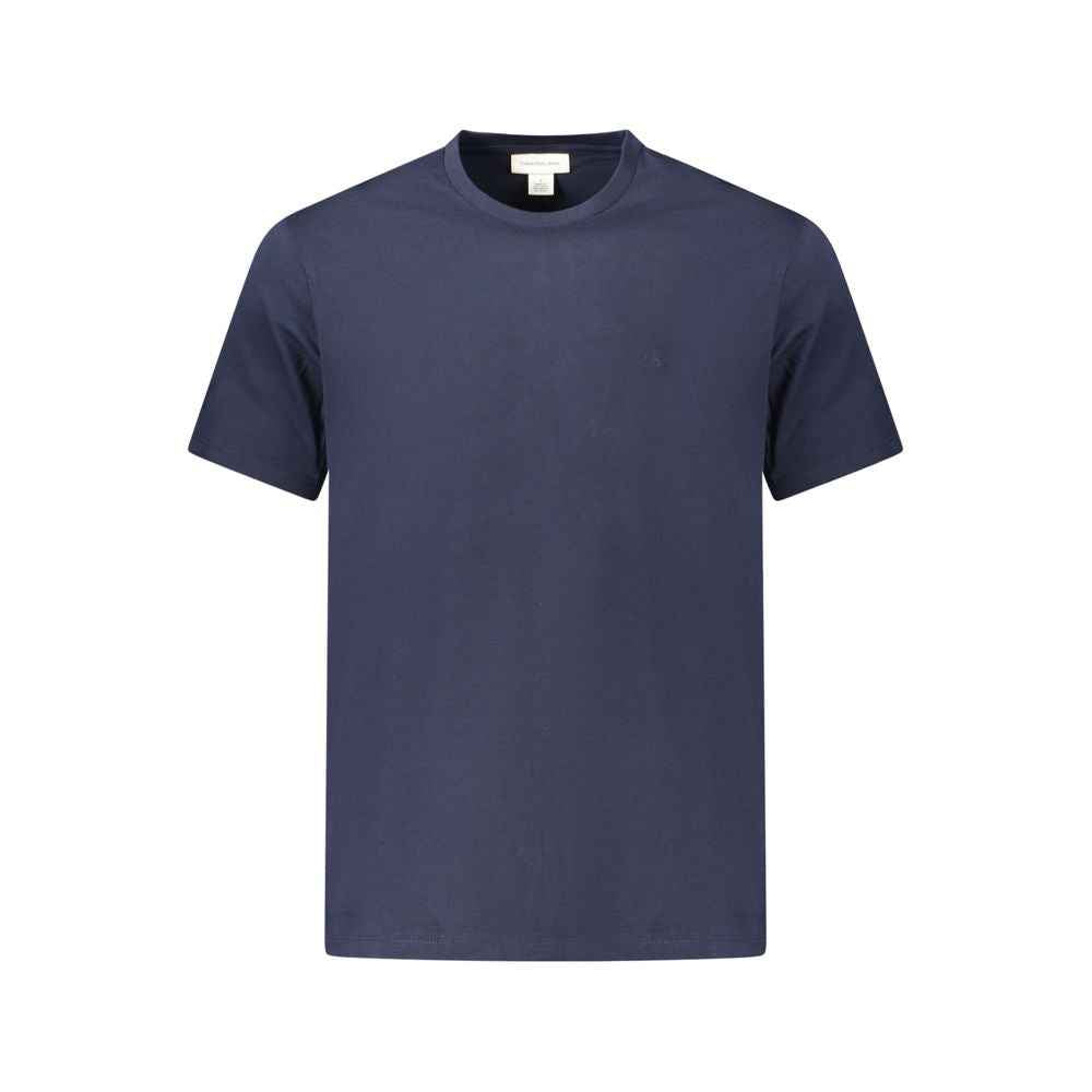 Calvin Klein Blue Cotton T-Shirt