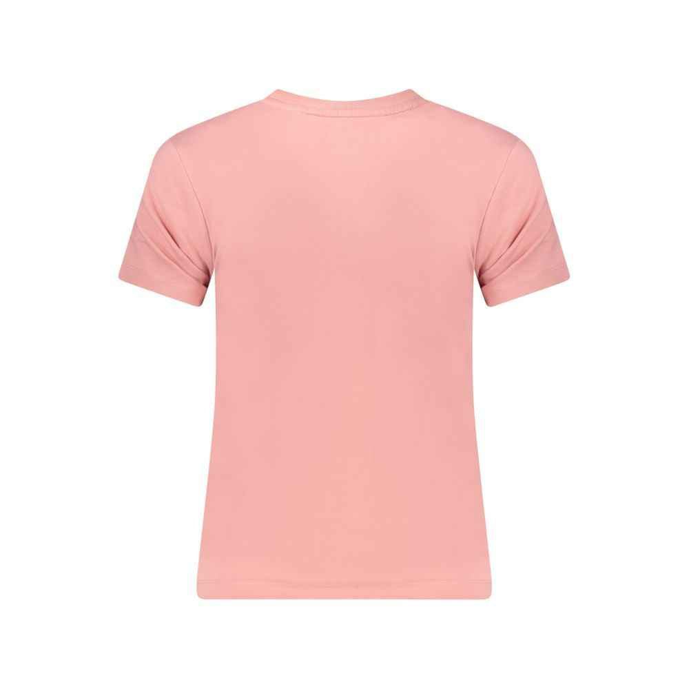 Guess Jeans Pink Cotton Women T-Shirt