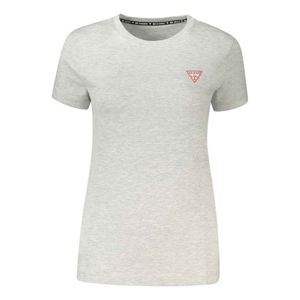 Guess Jeans Gray Cotton T-Shirt