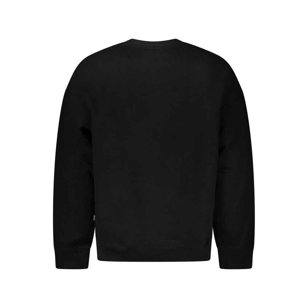 Guess Jeans Black Cotton Men Sweater