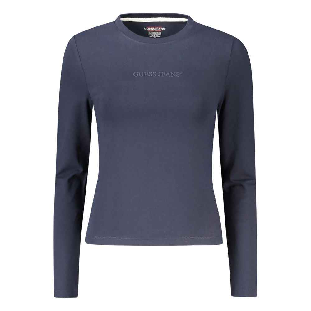 Guess Jeans Blue Cotton Women T-Shirt
