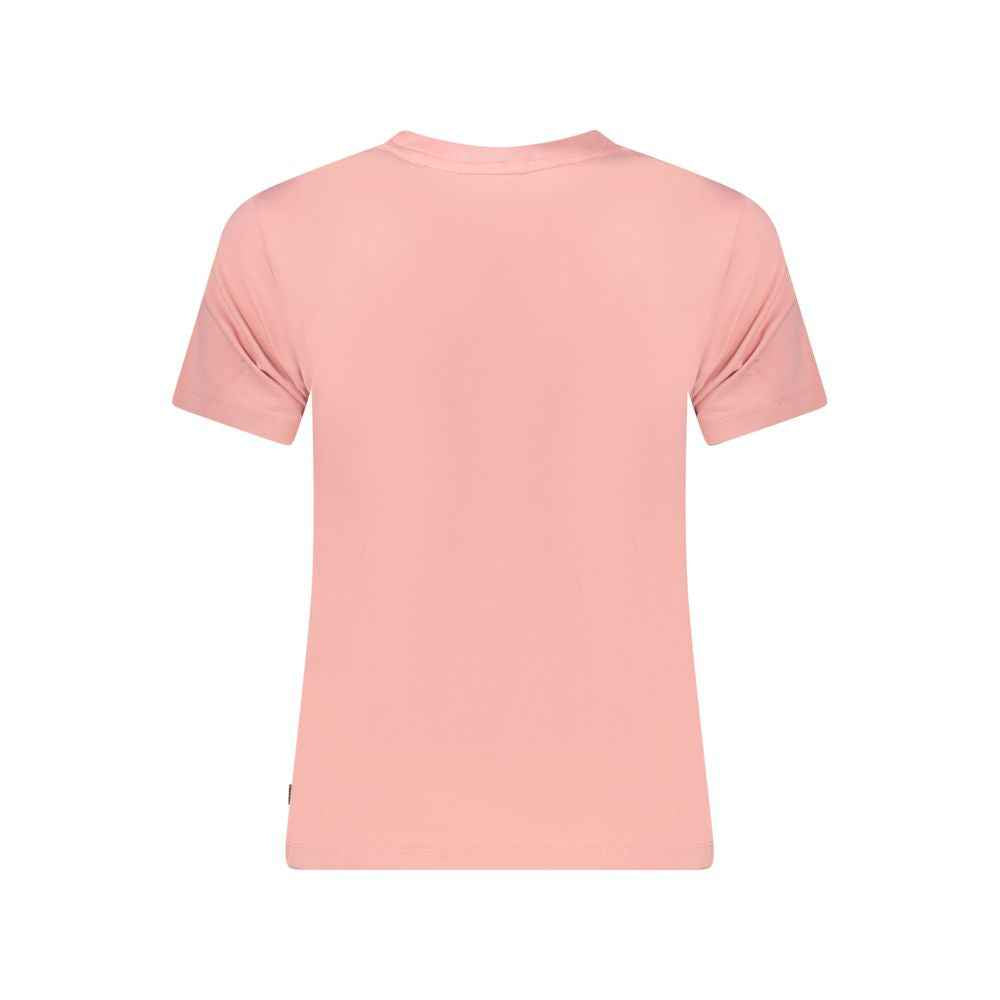 Guess Jeans Pink Cotton Women T-Shirt