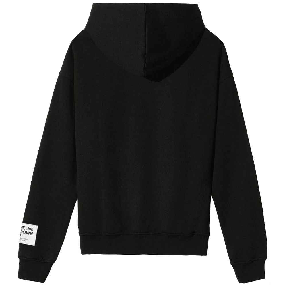 Comme Des Fuckdown Black Cotton Men Hoodie