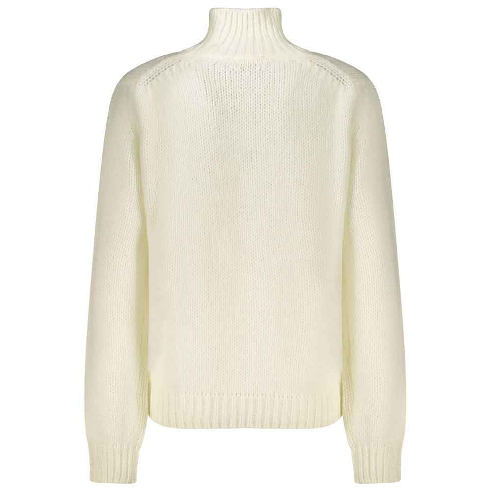 K-WAY White Wool Sweater