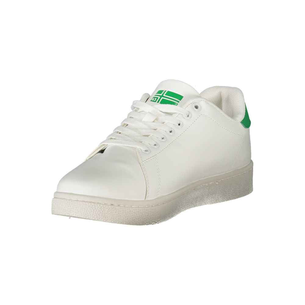 Norway 1963 White Polyester Men Sneaker