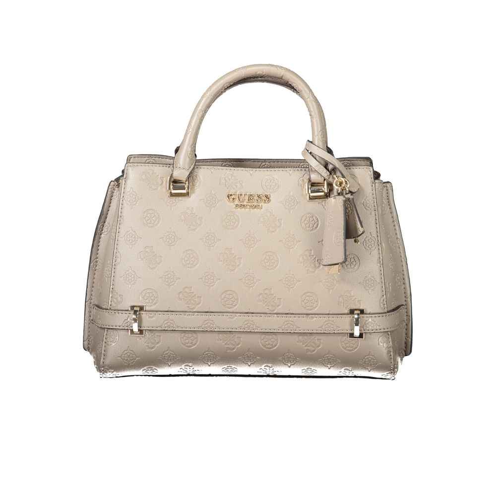 Guess Jeans Beige Polyethylene Women Handbag