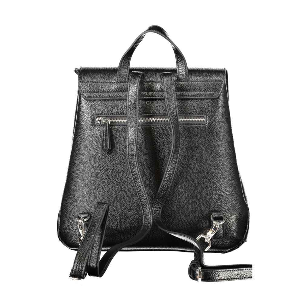 Mario Valentino Black Polyethylene Women Backpack