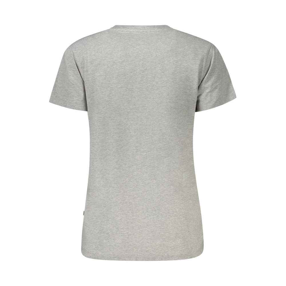 Guess Jeans Gray Cotton Women T-Shirt
