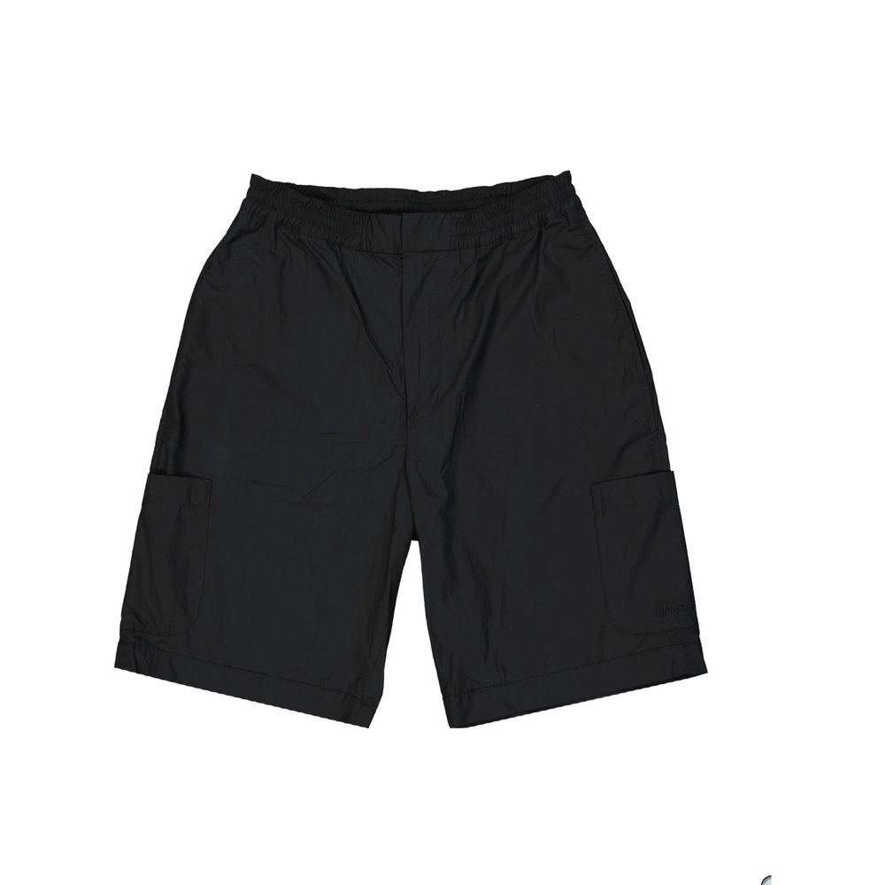 Ambush Black Cotton Shorts