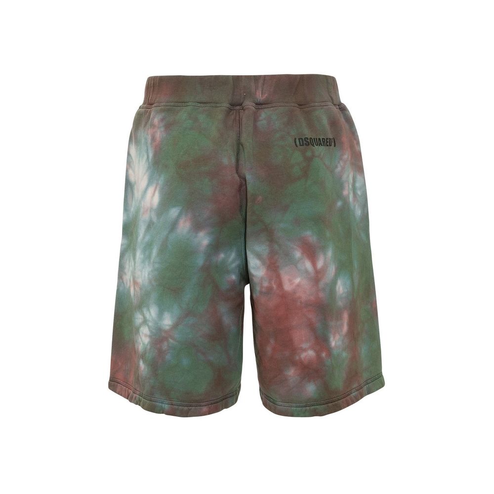 Dsquared² Green Cotton Shorts