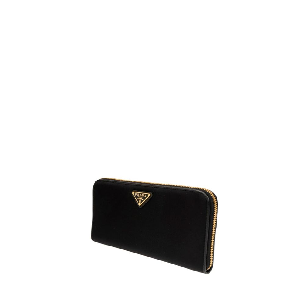 Prada Black Nylon Wallet