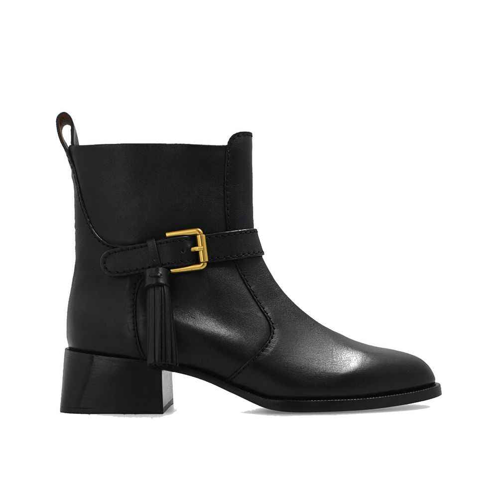 See By Chloé Lory Leather Ankle Boots