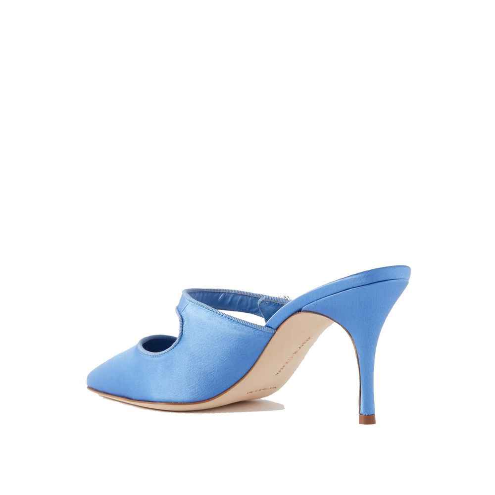 Manolo Blahnik Camparimu Jewel 070 Mules