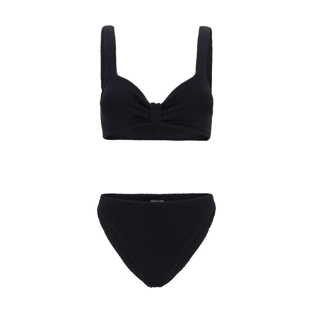 Hunza G Black Polyamide Bikini