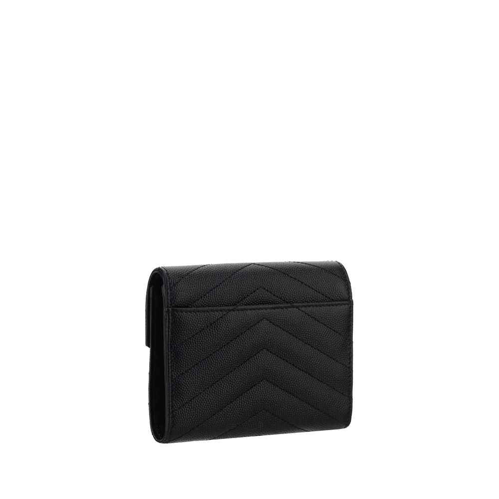 Saint Laurent Cassandre Matelassé Wallet