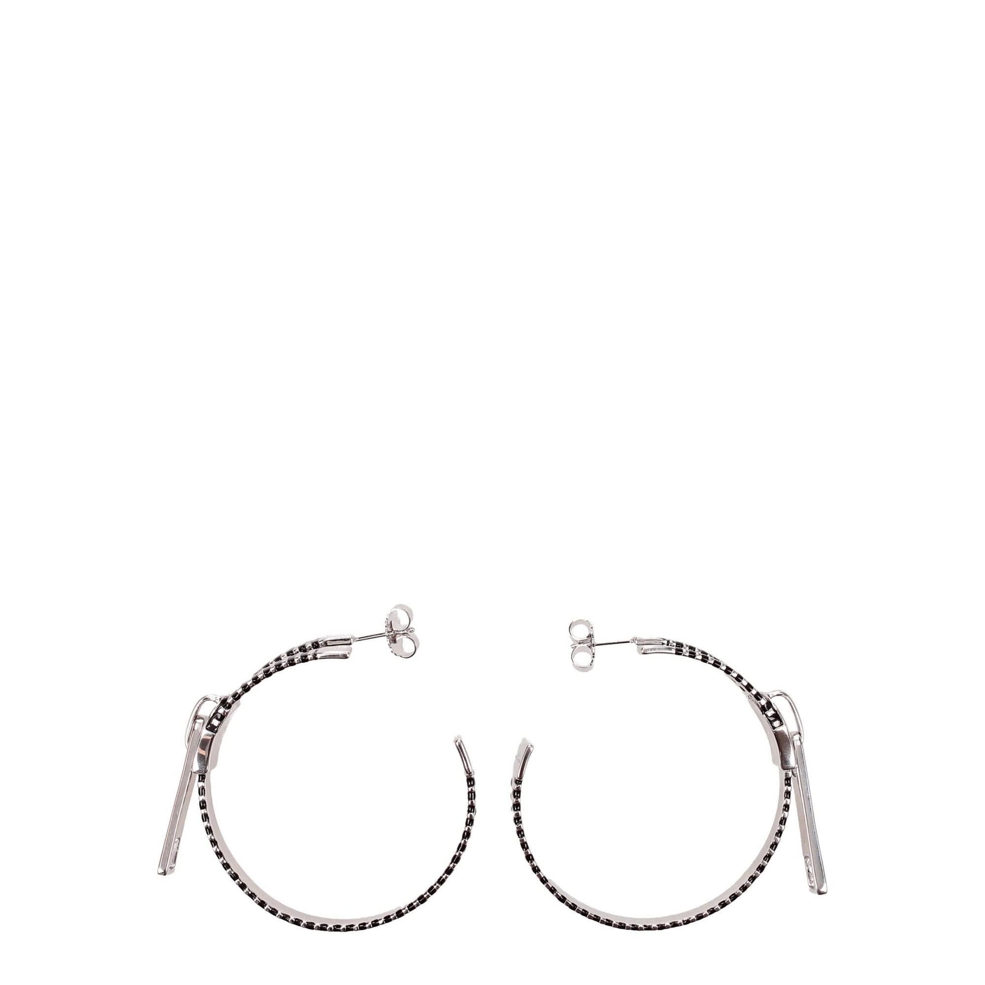 Marc Jacobs Gray Silver Earrings