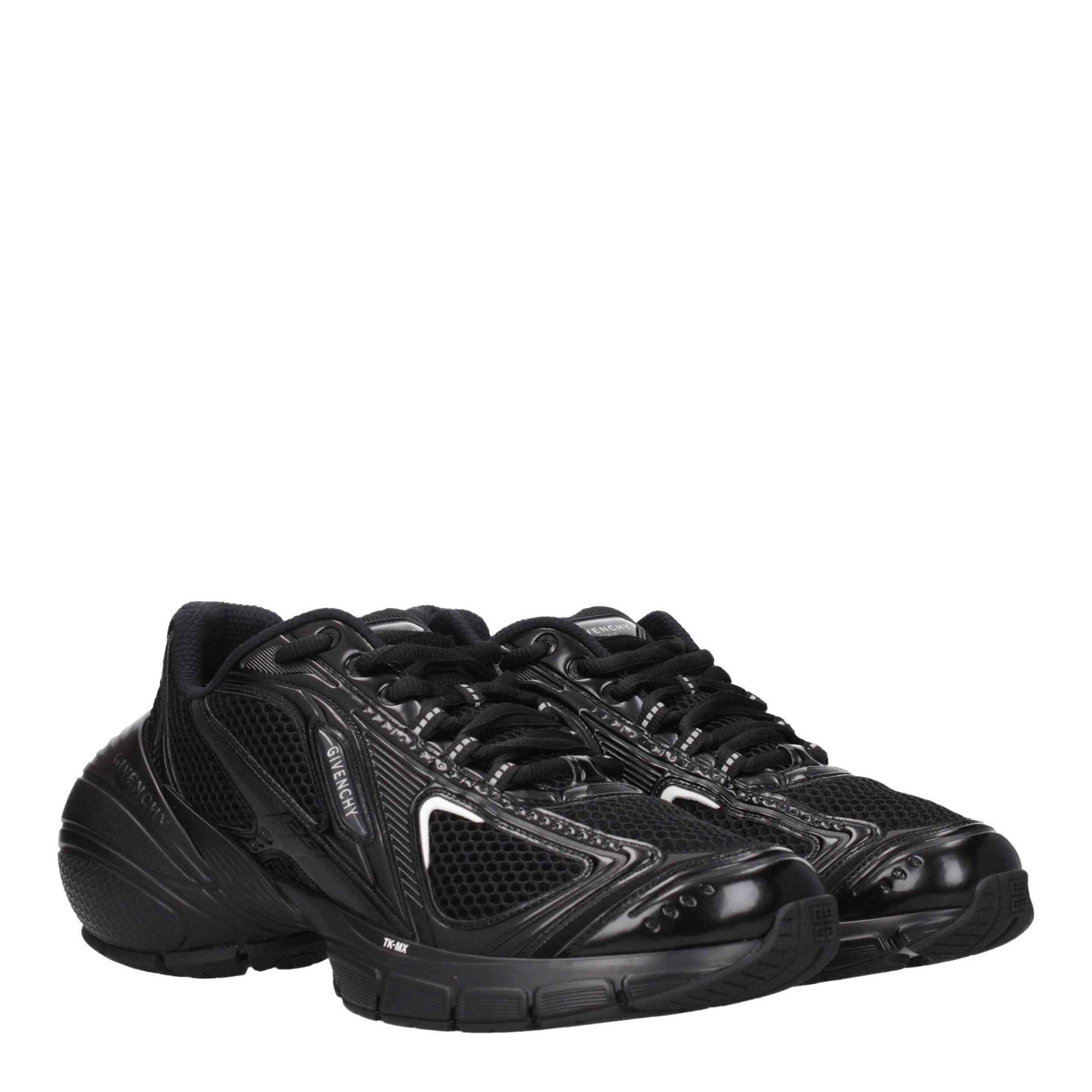Givenchy Black Fabric Athletic Sneakers