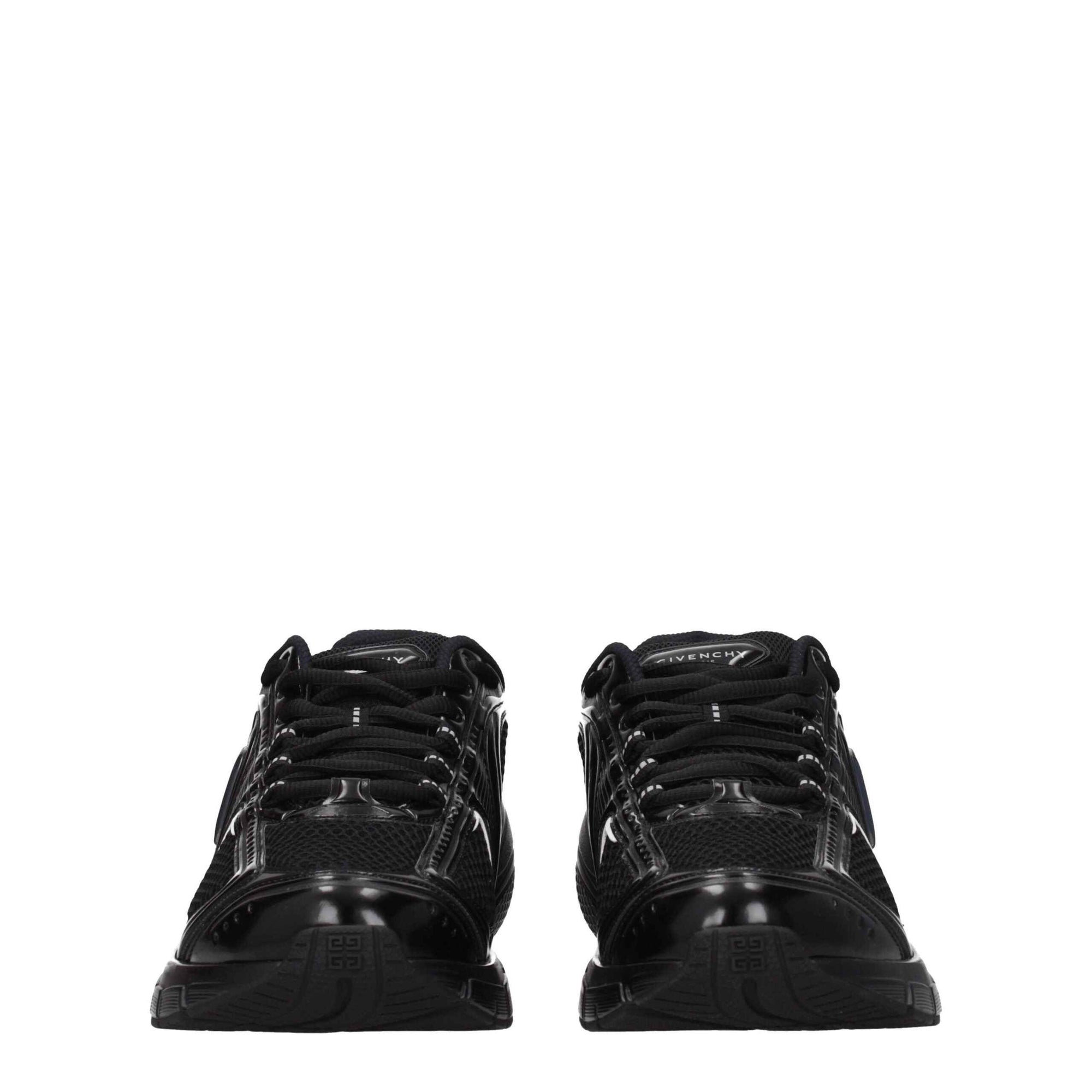 Givenchy Black Fabric Athletic Sneakers